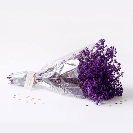 Preserved Baby's Breath Purple