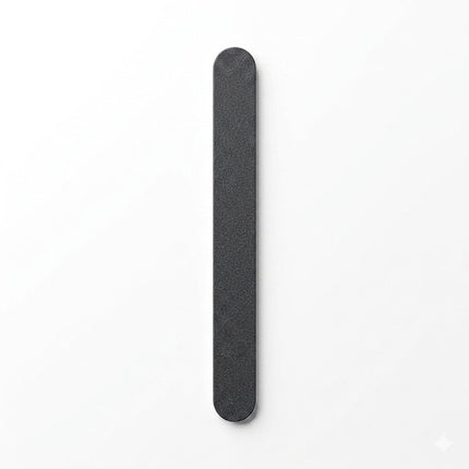 Professional Black Straight Nail File – Heavy Duty Shaper
